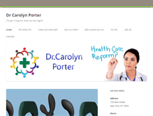 Tablet Screenshot of drcarolynporter.com